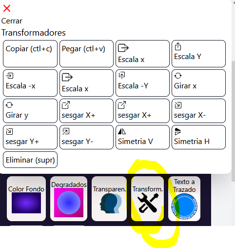 Transformaciones SVG